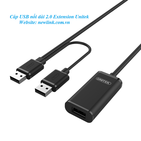 Cáp USB nối dài 2.0 20m extension unitek (Y279)